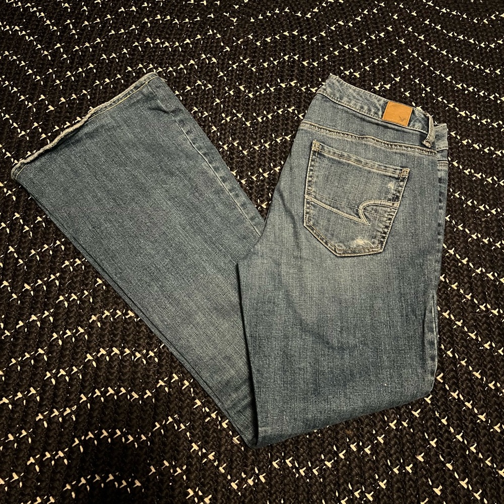 Vintage - American Eagle - 77' Hi-Rise Flare Jeans